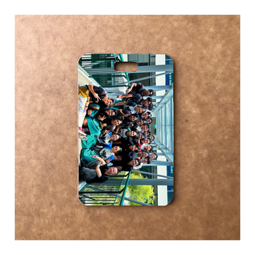 Custom Bamboo Luggage Tag 13