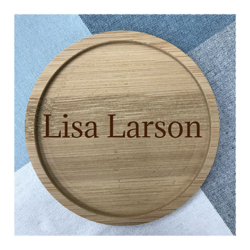 Custom Bamboo Coaster Printing 16