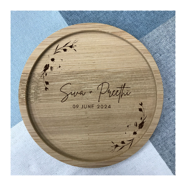 Custom Bamboo Coaster Printing 16
