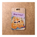 Custom Bamboo Luggage Tag 13