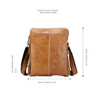 leather sling bag