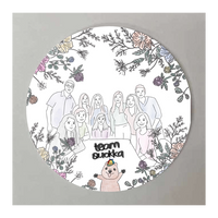 Custom Acrylic Coaster 01