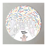 Custom Acrylic Coaster 01