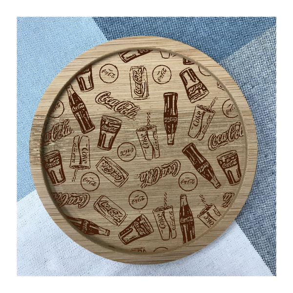 Custom Bamboo Coaster Printing 16