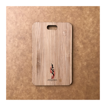 Custom Bamboo Luggage Tag 13