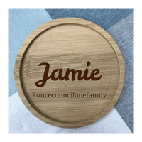 Custom Bamboo Coaster Printing 16
