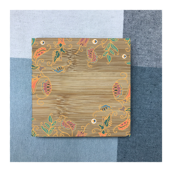 Custom Bamboo Coaster Printing 08