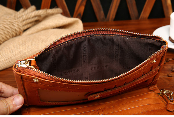 leather pouch