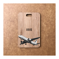 Custom Bamboo Luggage Tag 13