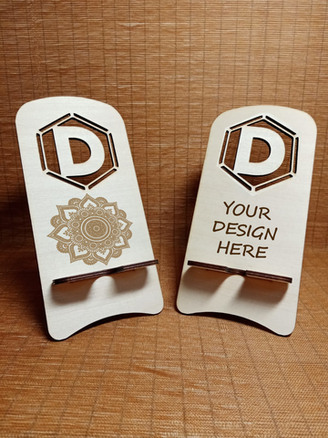 Customized Mobile Holder (Letter D)