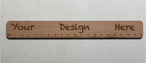 Custom Solid Wood Ruler 04