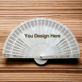 Customise Wooden fan 03
