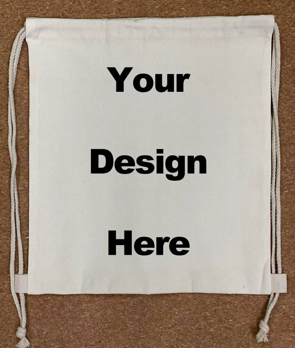 Custom Drawstring Backpack 39 (34x38cm, 12 Oz)