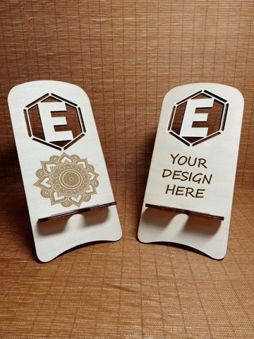 Customized Mobile Holder (Letter E)