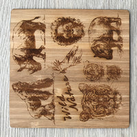 Custom Bamboo Coaster Printing 08