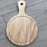 Custom Wood pizza platter 01