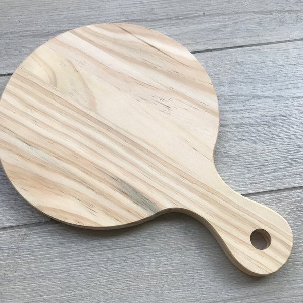 Custom Wood pizza platter 01