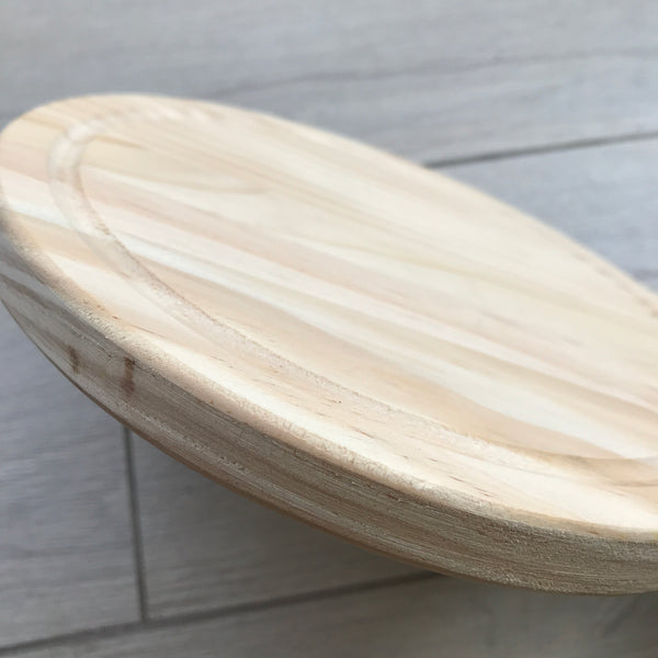Custom Wood pizza platter 01
