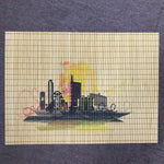 Custom bamboo placemat 01