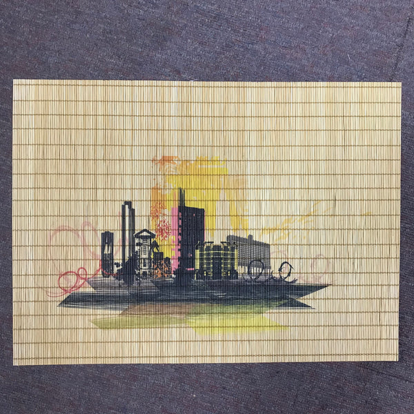 Custom bamboo placemat 01