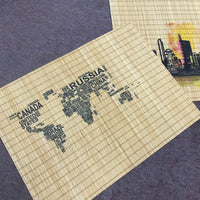 Custom bamboo placemat 01