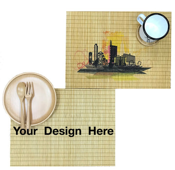 Custom bamboo placemat 01