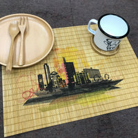 Custom bamboo placemat 01