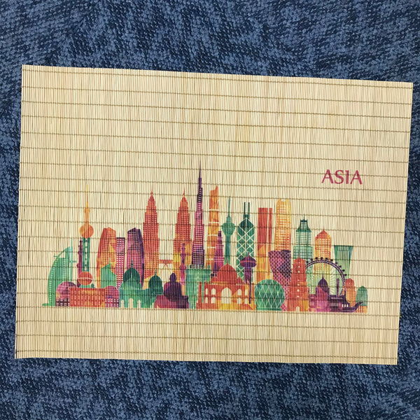 Custom bamboo placemat 01