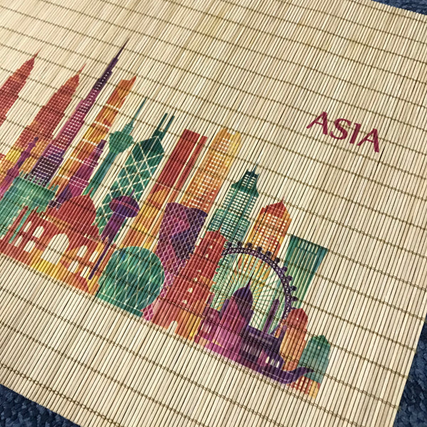 Custom bamboo placemat 01