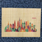 Custom bamboo placemat 01