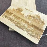 Custom bamboo Chop board Printing