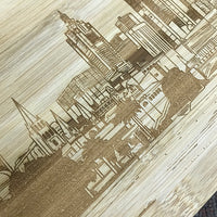 Custom bamboo Chop board Printing