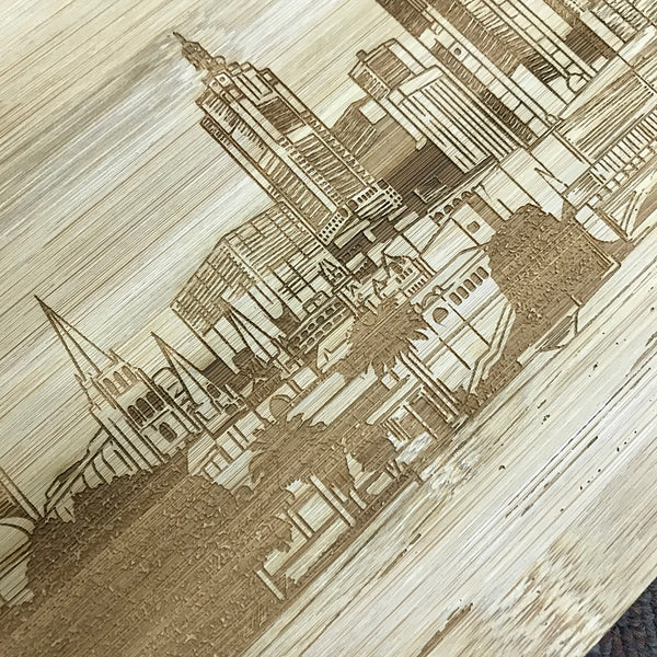 Custom bamboo Chop board Printing