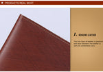 leather passport holder