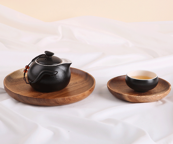 Custom solid wooden tray 14 (15.2cm)