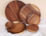 Custom solid wooden tray 14 (15.2cm)