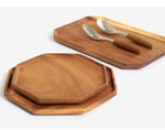 Custom solid wooden tray 19(25x2cm)