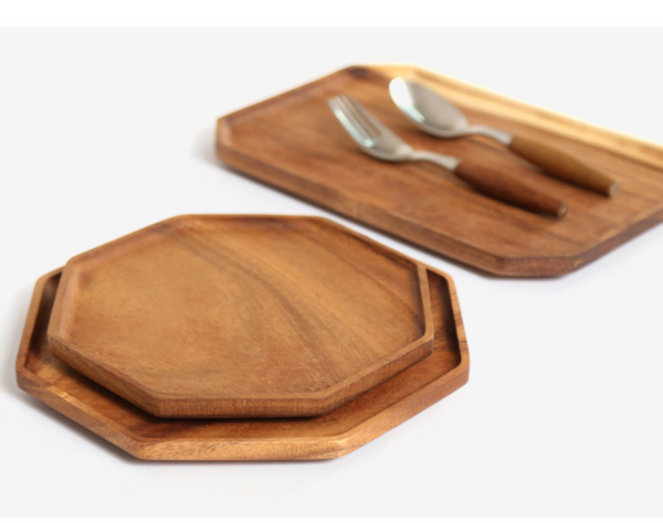 Custom solid wooden tray 19(25x2cm)