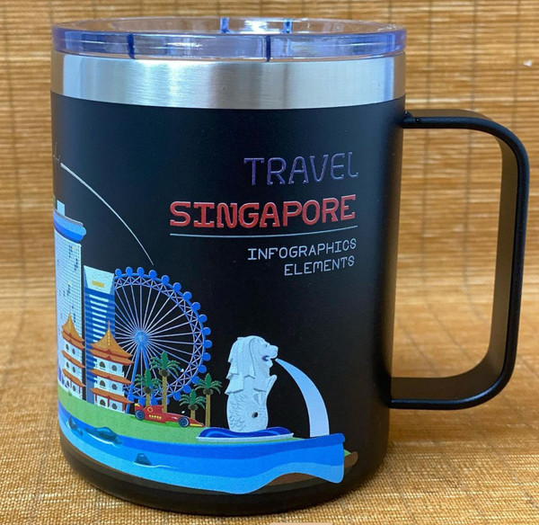 Custom Stainless Steel Coffee Mugs 02(12 Oz)