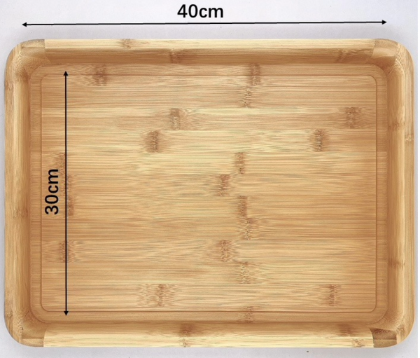 Eco Friendly Bamboo Tray 07 (40x30x3cm)