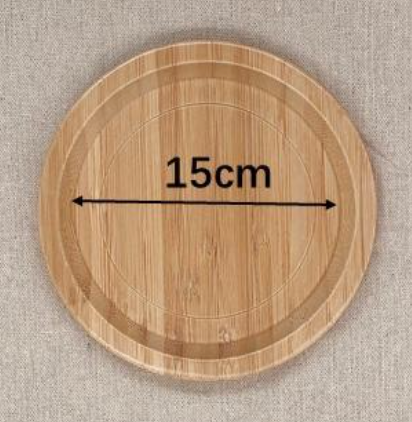 Eco Friendly Bamboo Tray 10 (15x15x1.3cm)