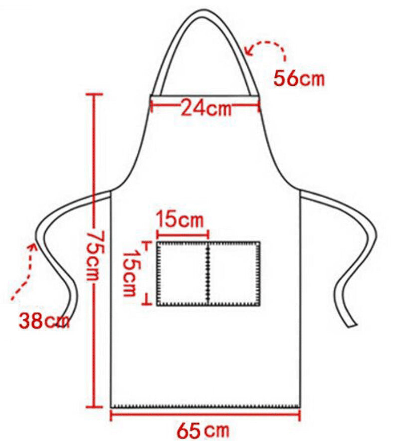 Custom Apron Printing 01 – Water-Resistant Canvas Apron | TheXstyle SG
