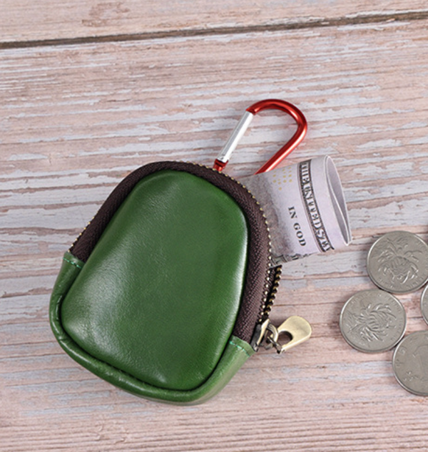 Custom Genuine Leather Coin Pouch 04