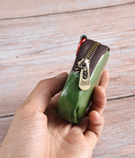 Custom Genuine Leather Coin Pouch 04