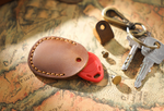 Custom Genuine Leather keychain 04
