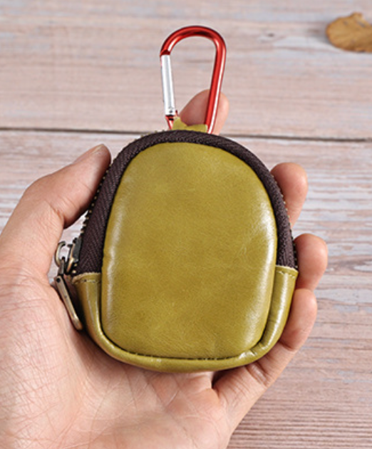 Custom Genuine Leather Coin Pouch 05