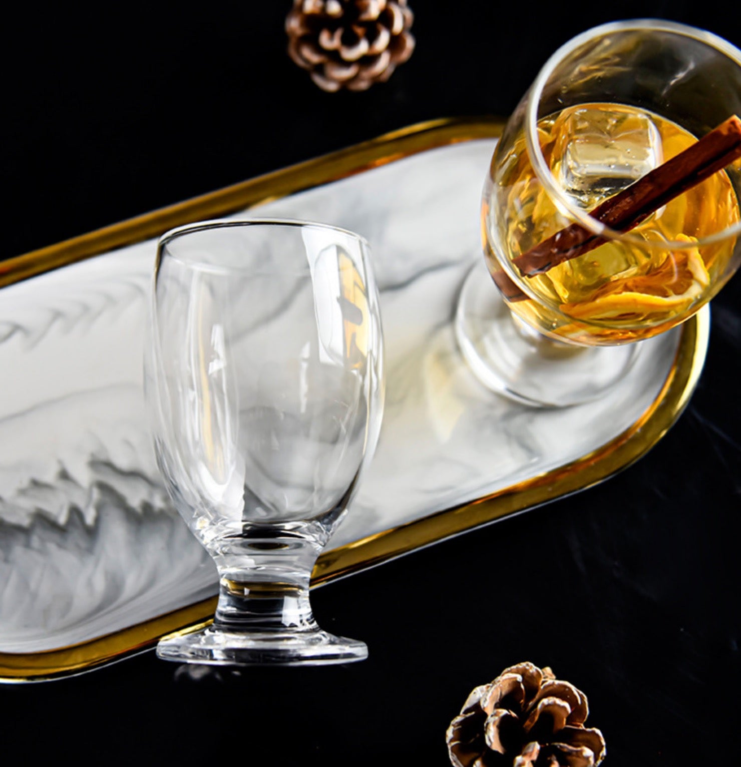 Custom whisky glass mug printing 12 samples with various designs Singapore