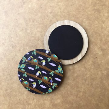 Custom Bamboo Fridge Magnet 04