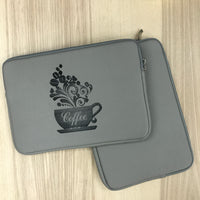 Custom laptop case grey