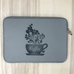 Custom laptop case grey